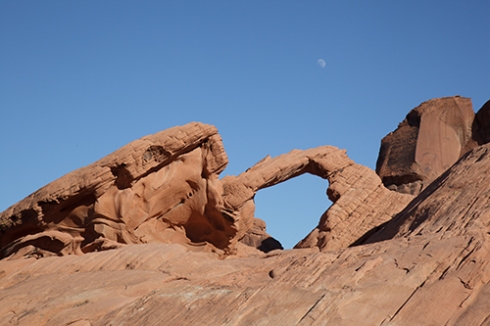 Natural Arch, Valley of Fire - unprocessed image