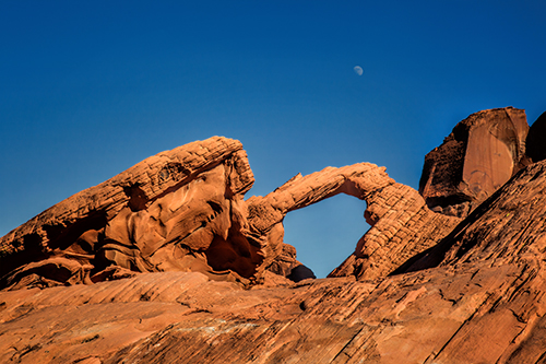 Natural Arch, Valley of Fire - Processed using Topaz Clarity