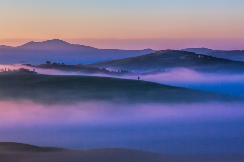 Morning Mist Val d'Orcia